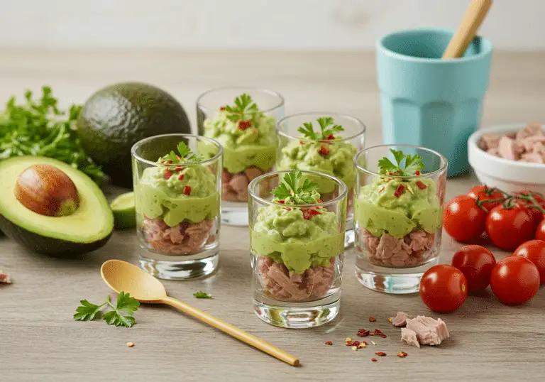 Avocado Tuna Verrines: A Delightful and Healthy Appetizer