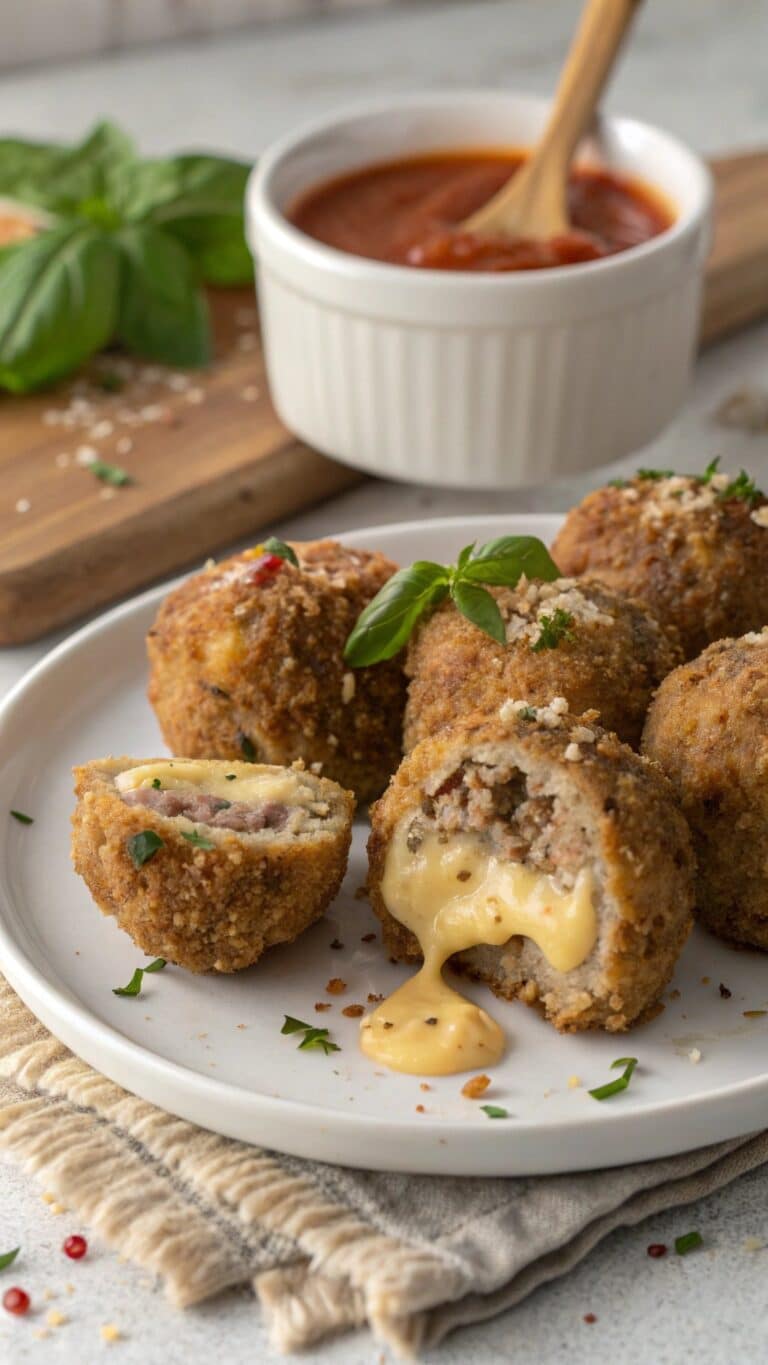 Cheesy Stuffed Meatloaf Bites Recipe