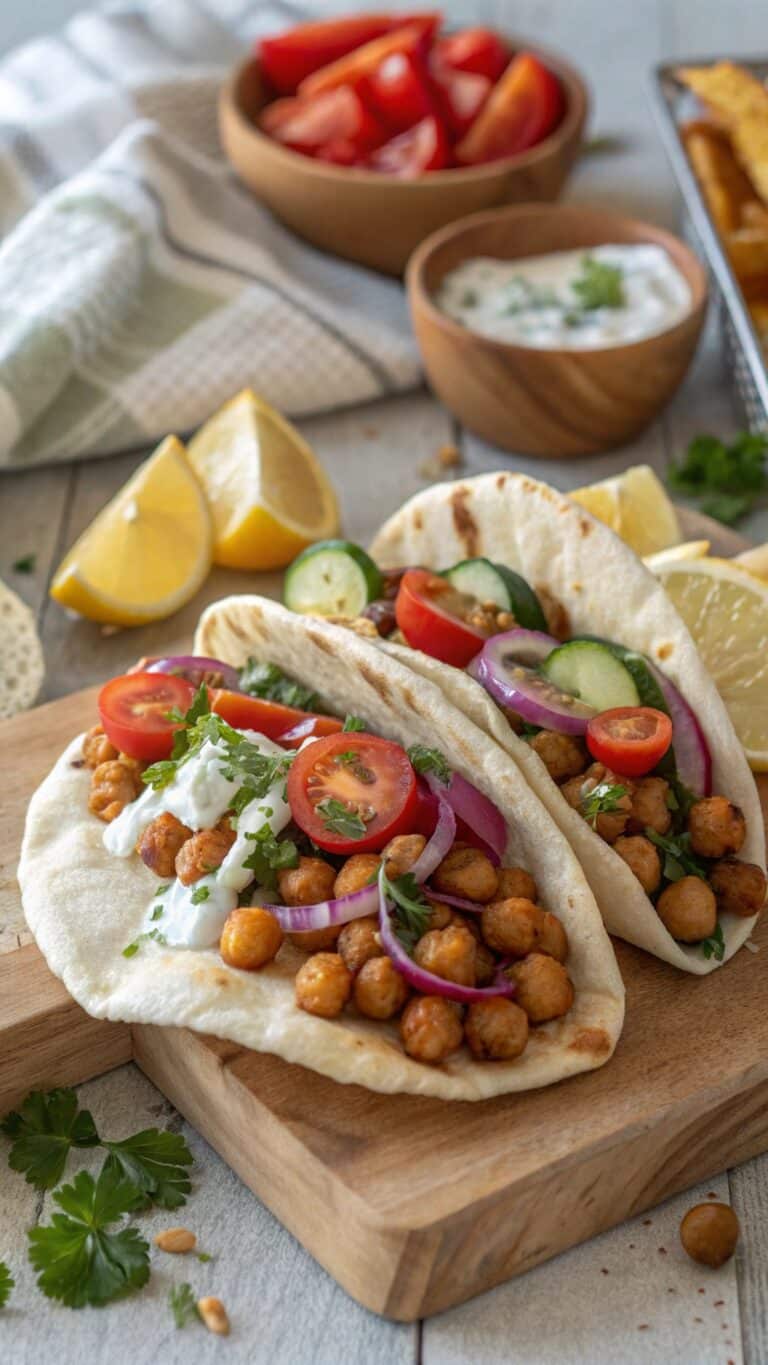 Chickpea Gyros: Delicious Vegan Delight