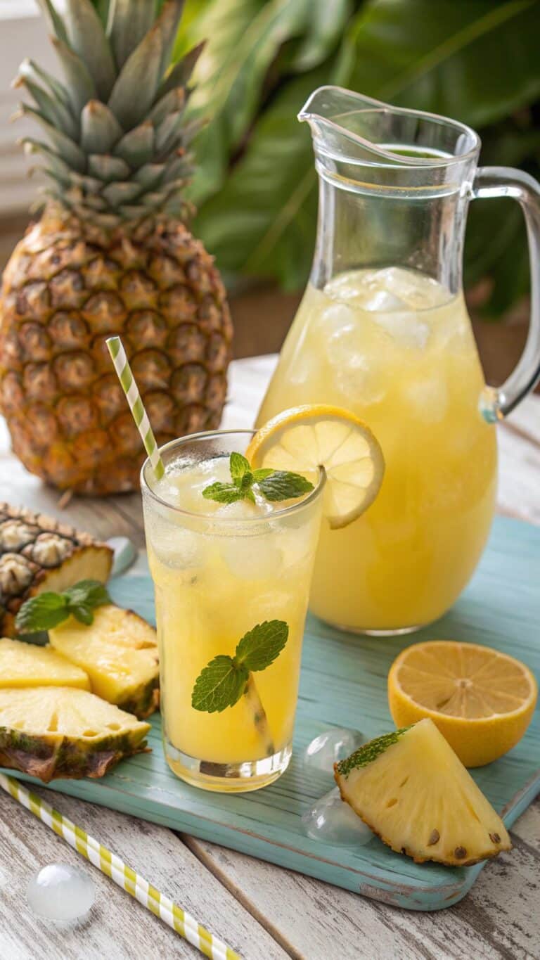 Pineapple Lemonade: Refreshing Summer Recipe