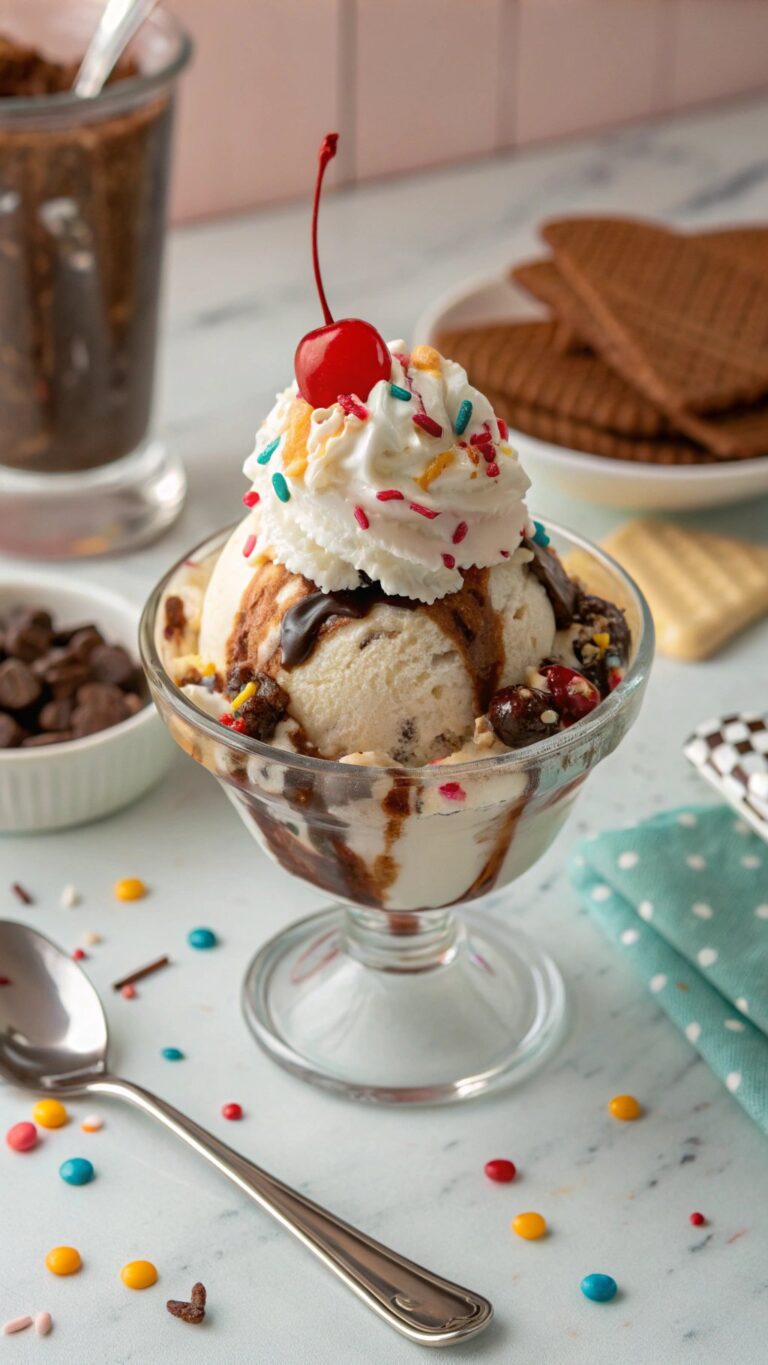 Ice Cream Sundae Recipe: Deliciously Classic Dessert