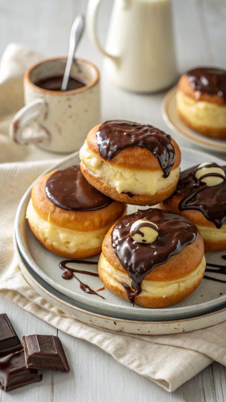 Boston Kreme Donuts Recipe: Homemade Delight