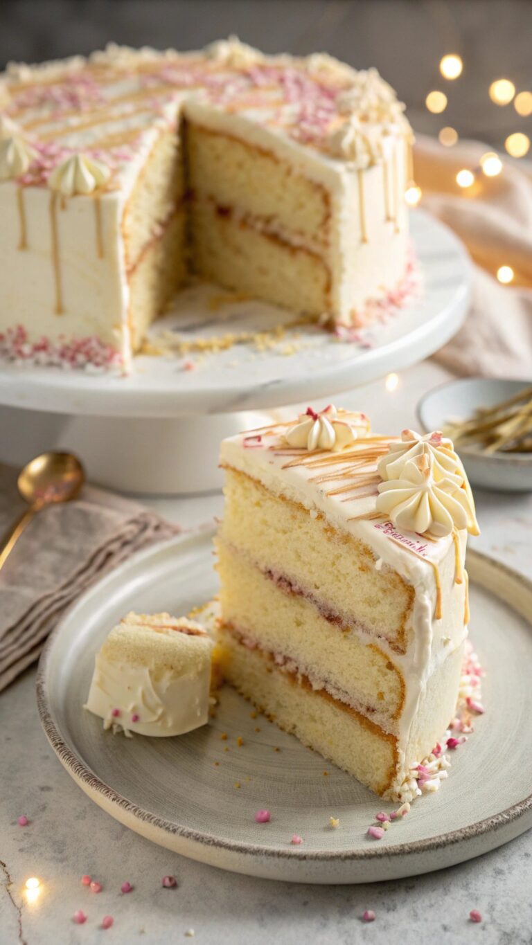 Moist Vanilla Cake Recipe for Perfect Desserts