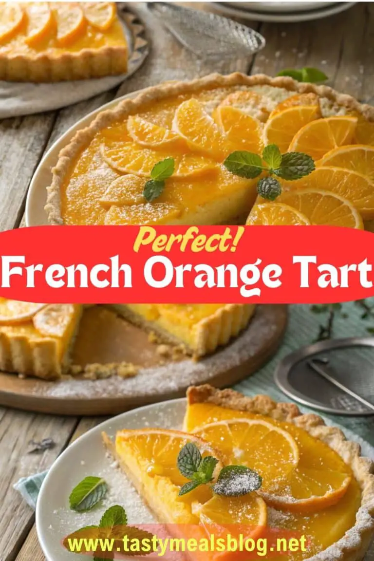 French Orange Tart Recipe for Delicious Desserts