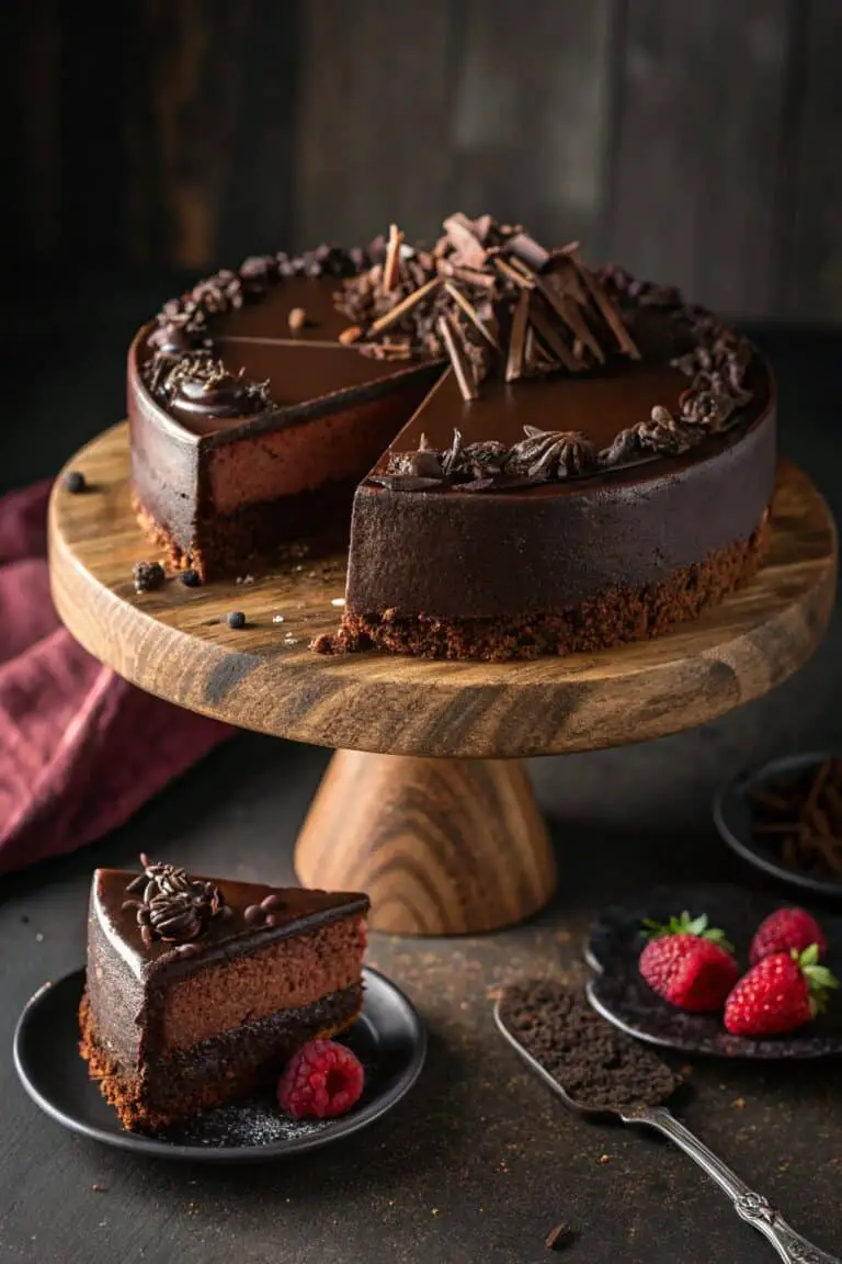 Dark Chocolate Mousse Cake Recipe: Rich & Decadent