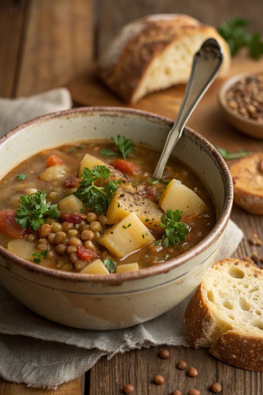 Lentil Potato Soup Recipe: Comfort in a Bowl