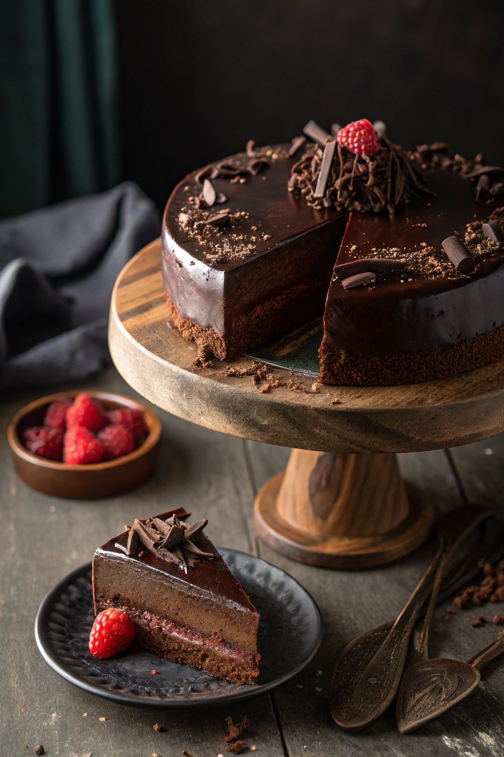 Dark Chocolate Mousse Cake Recipe: Rich & Decadent