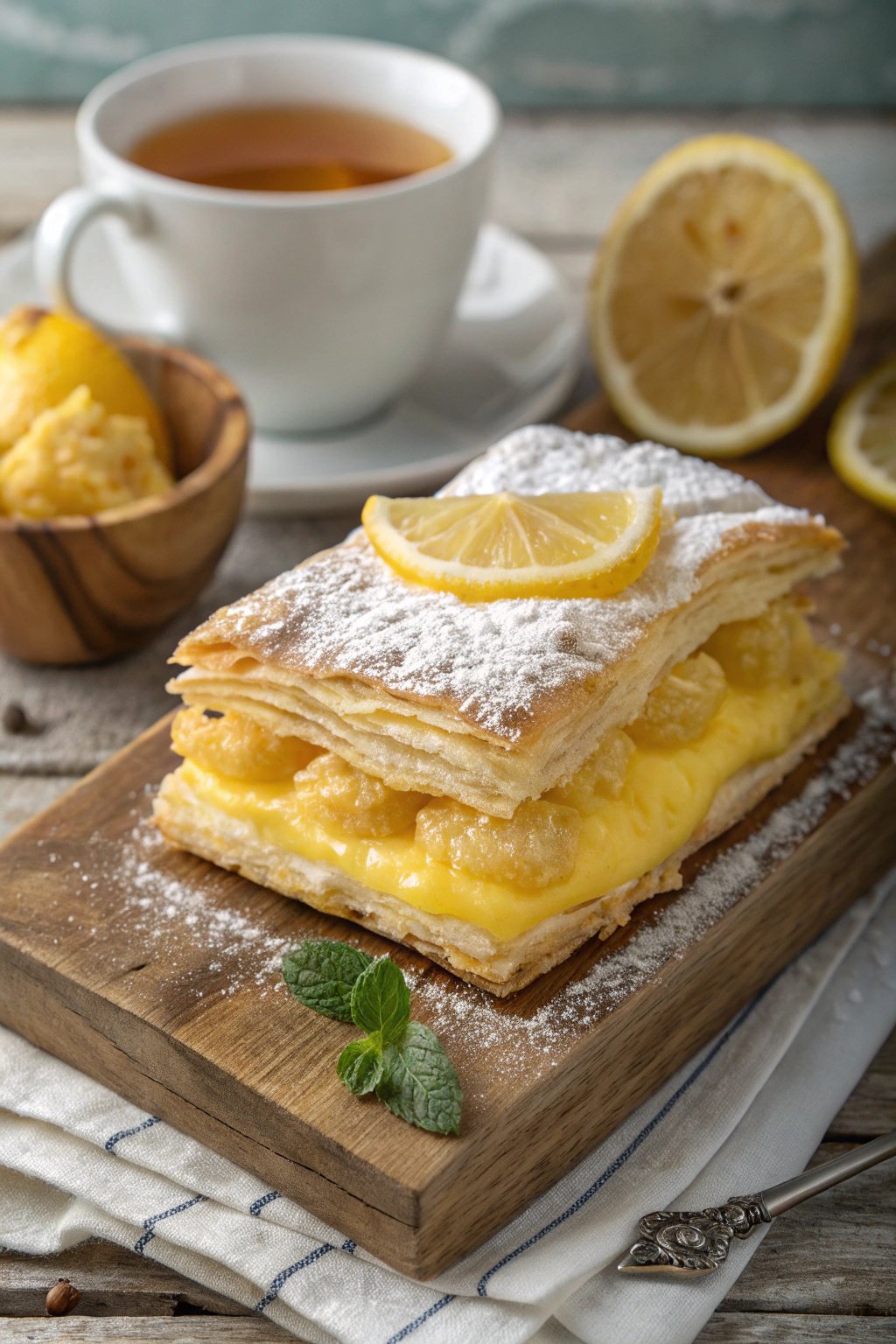 Lemon Puff Pastry Recipe: A Zesty Delight