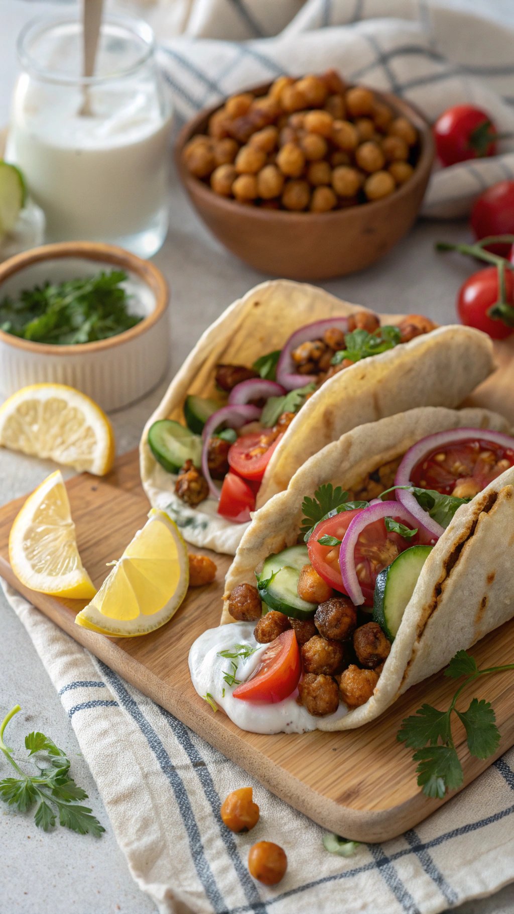 Chickpea Gyros: Delicious Vegan Delight