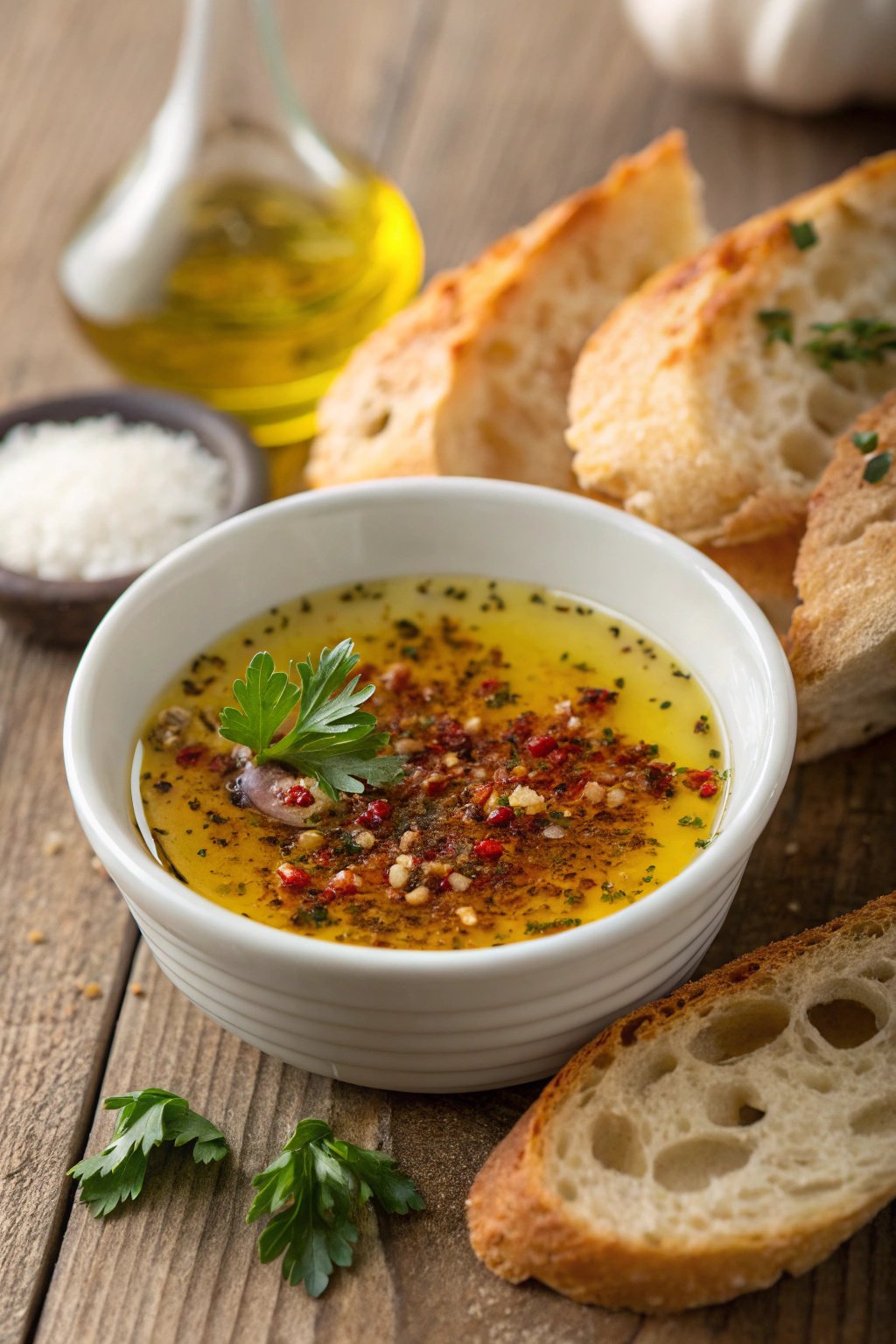 Garlic Olive Oil Dip: A Flavorful Appetizer