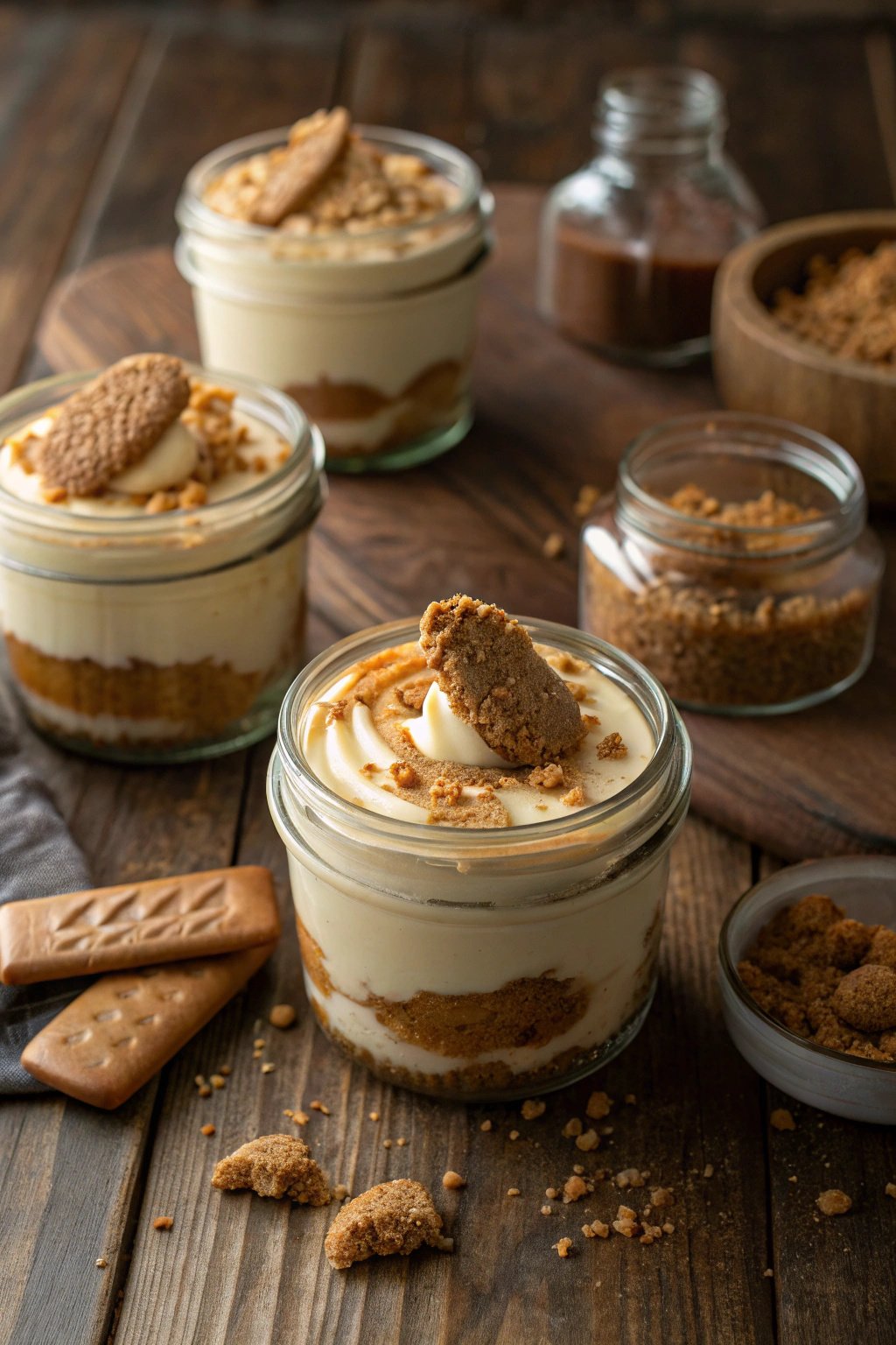Biscoff Cheesecake Cups Recipe - Delicious Delight