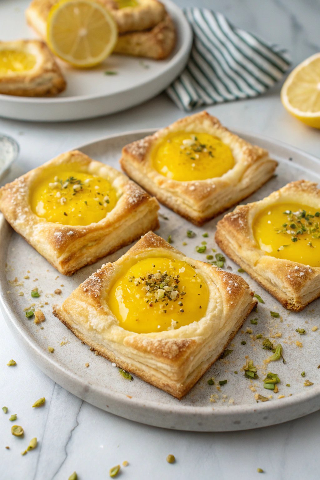 Lemon Puff Pastry Recipe: A Zesty Delight