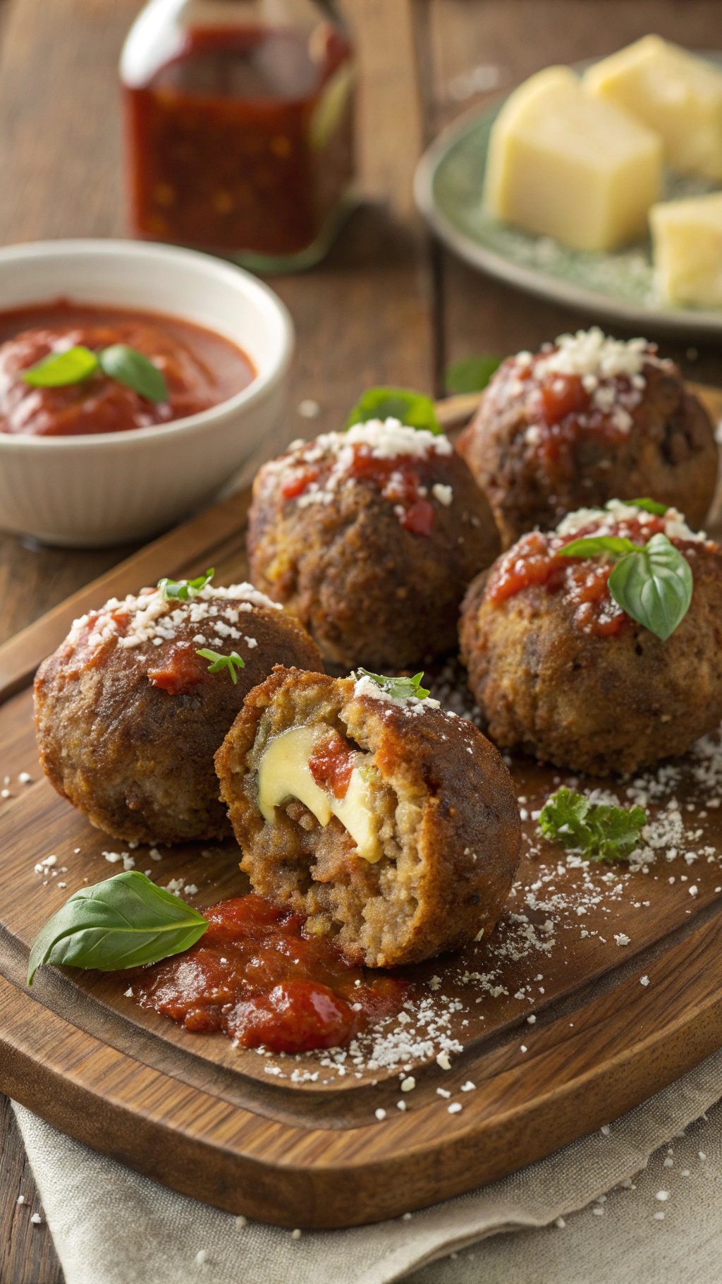 Cheesy Stuffed Meatloaf Bites Recipe