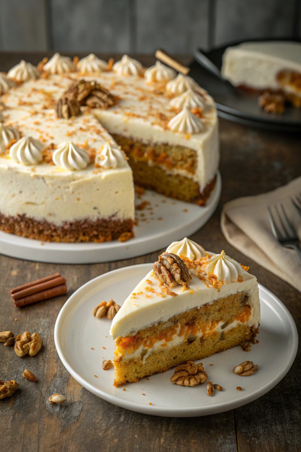 Carrot Cake Cheesecake: A Delicious Fusion Dessert