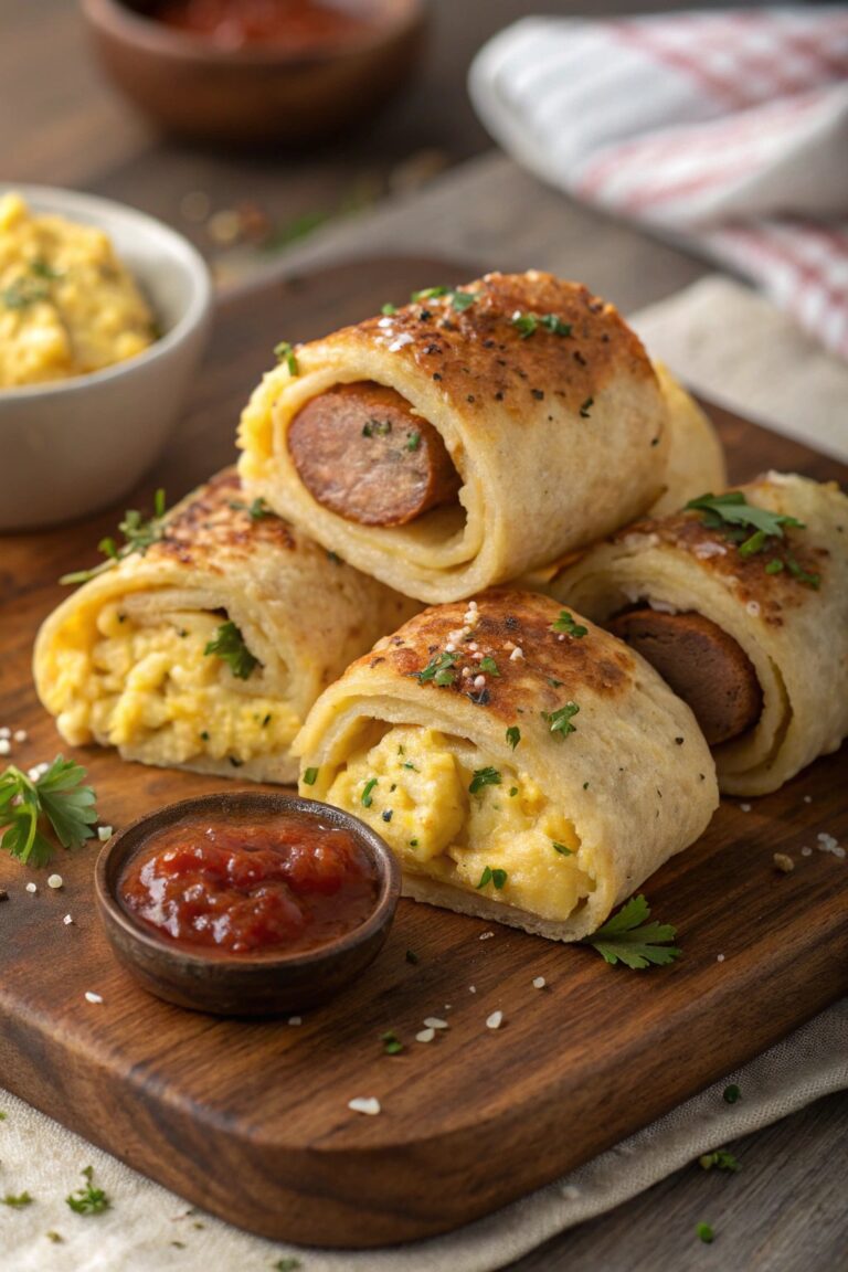 Sausage and Egg Breakfast Rolls Recipe