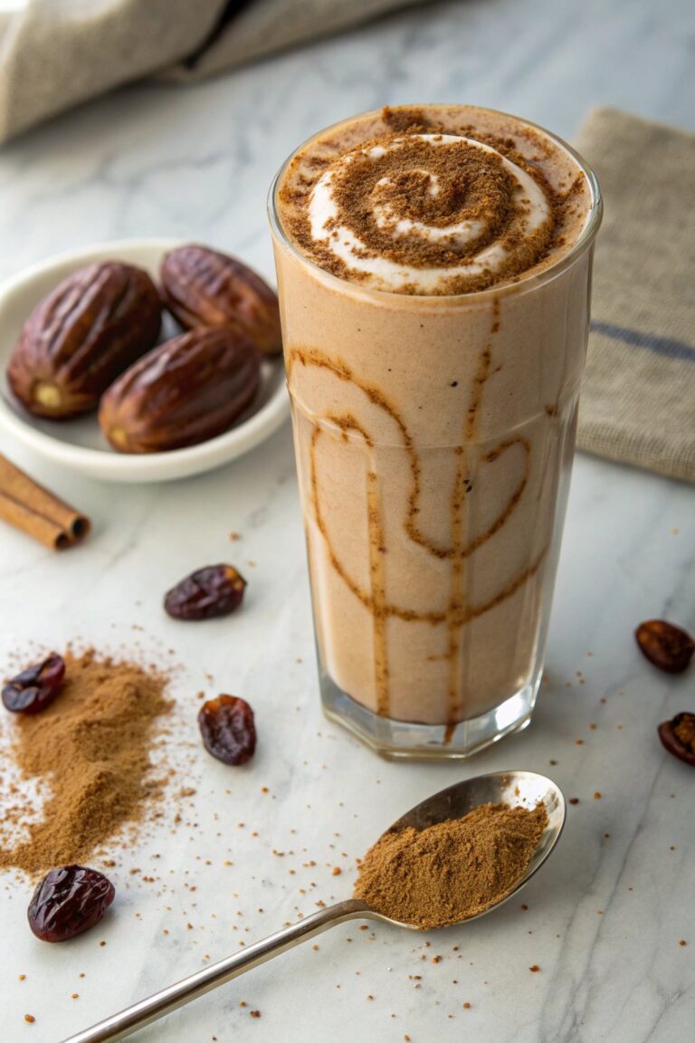 Tahini Date Coffee Smoothie Recipe: A Nutritious Delight