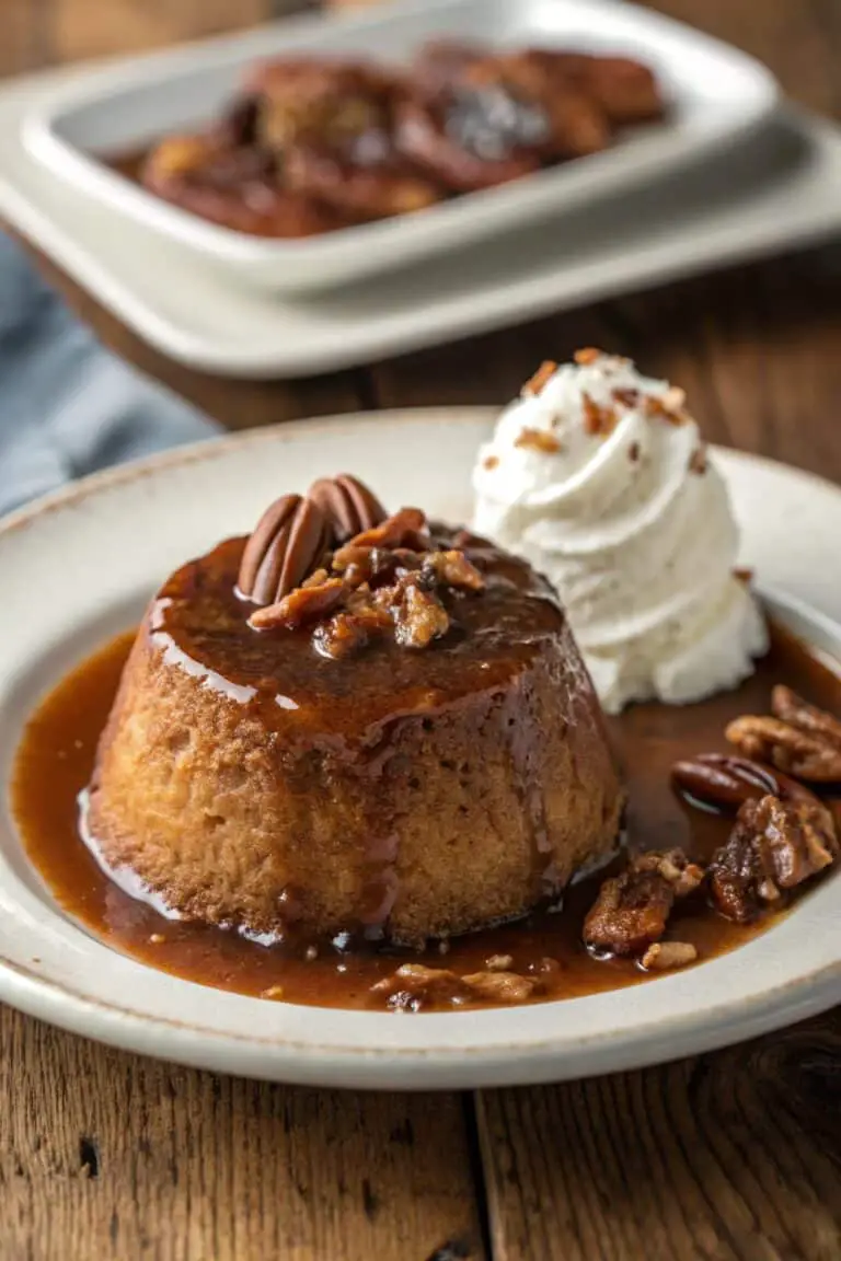 Warm Sticky Toffee Pudding Recipe for Dessert Lovers