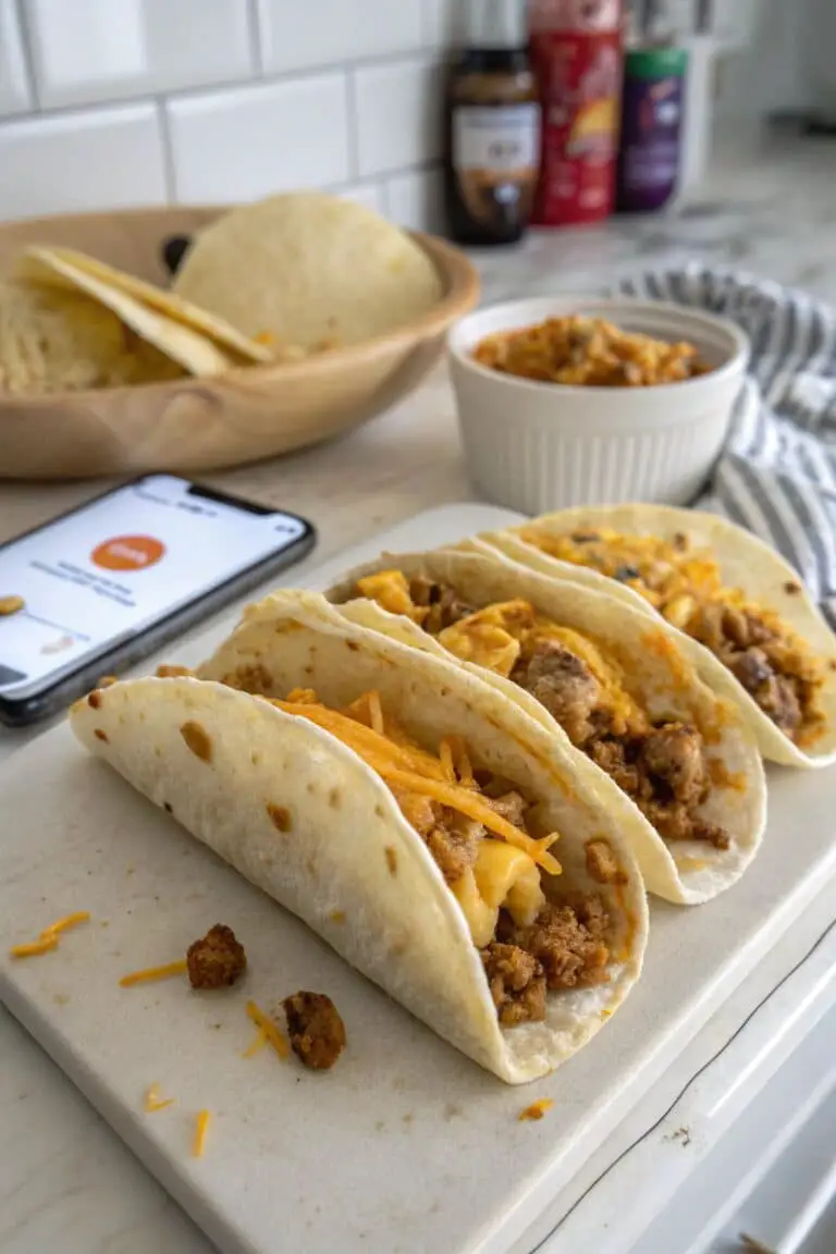 Loaded Cheesy Pocket Tacos Recipe Delight