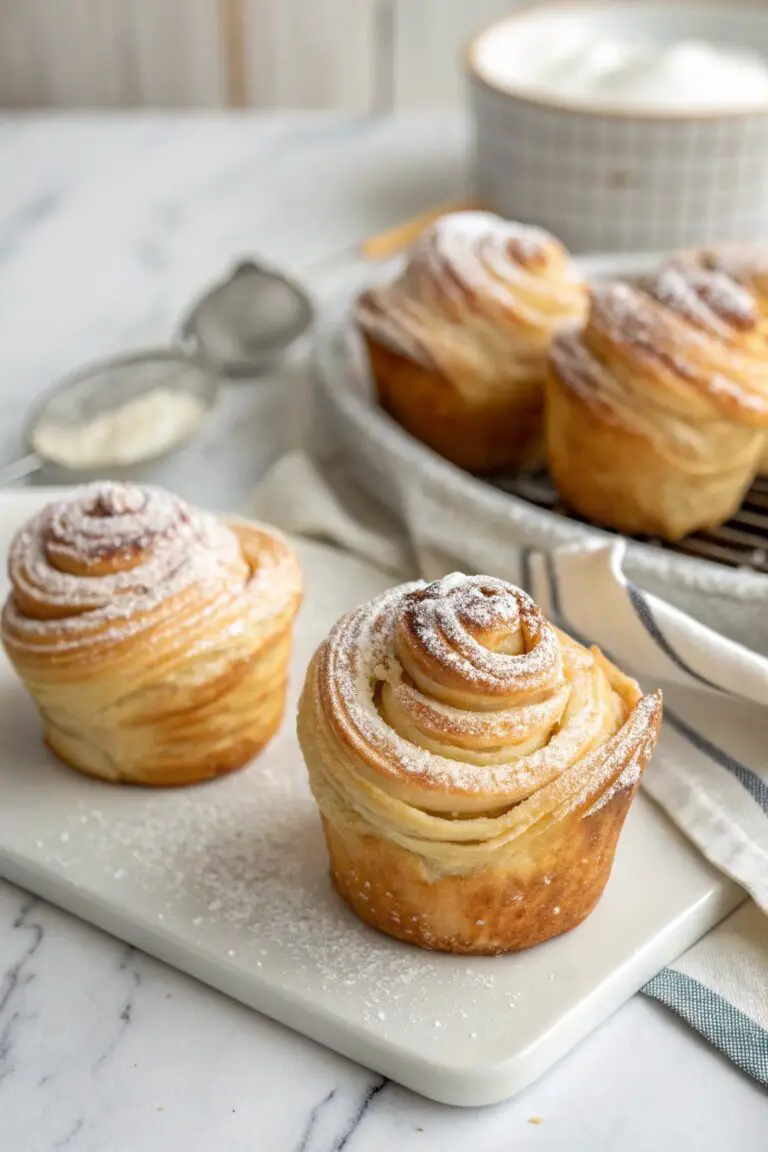 Sweet and Flaky Cruffins Recipe Delight