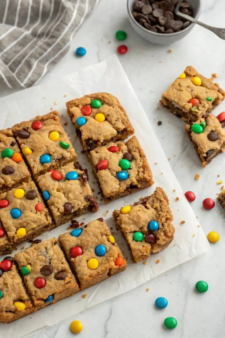 Monster Cookie Bars Recipe – Delicious and Easy
