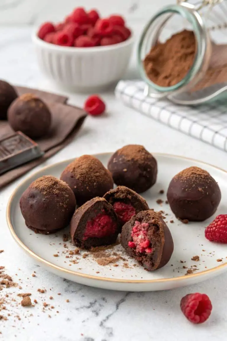 Chocolate Raspberry Truffles Recipe