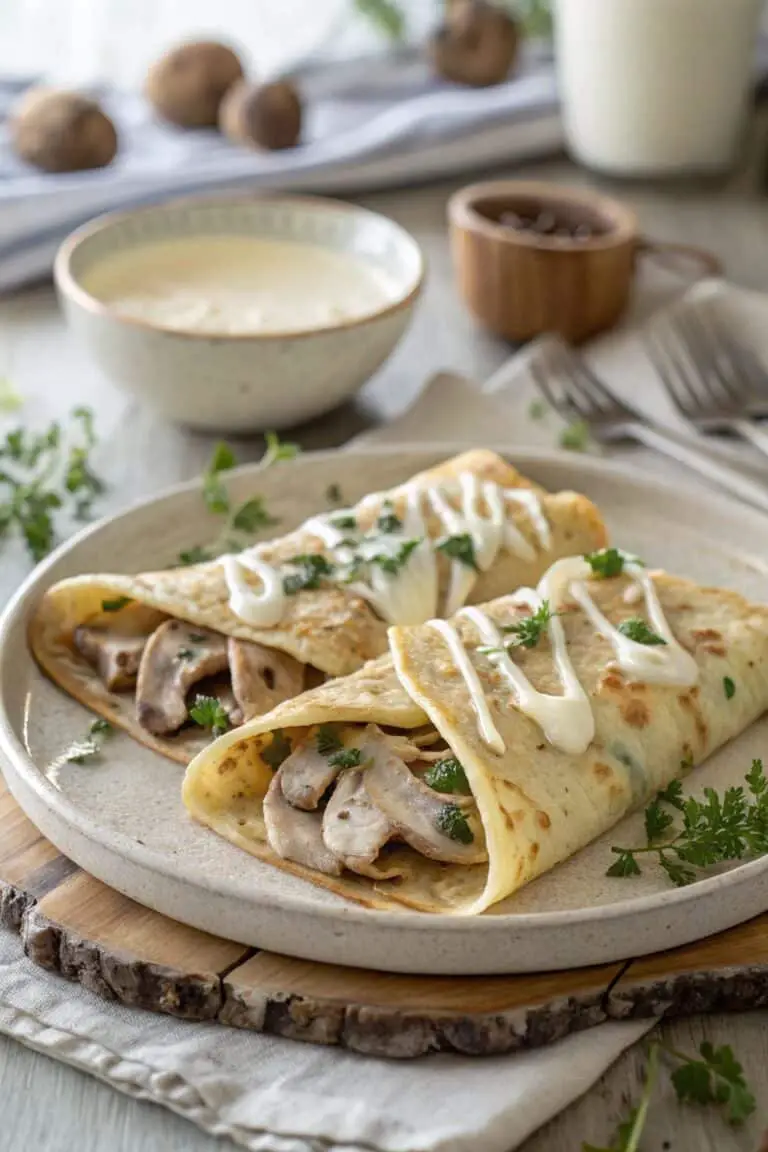 Savory Crepes with Turkey: Delicious Recipe