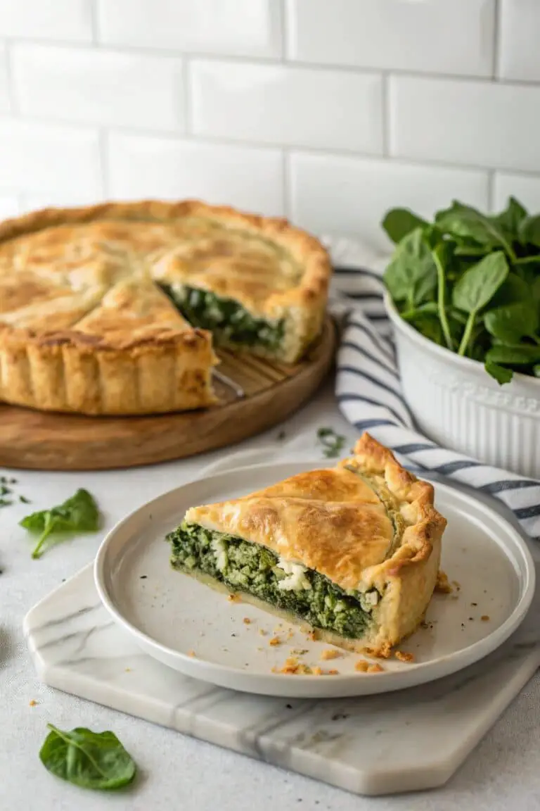 Spinach Stuffed Pie Recipe: Delicious and Nutritious