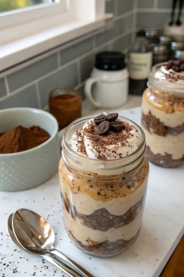 Tiramisu Overnight Oats Recipe for a Sweet Start