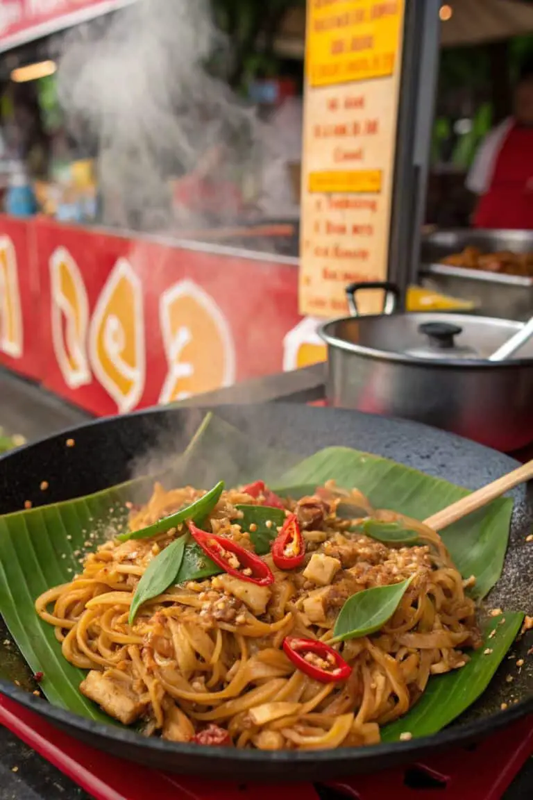 Street Style Thai Drunken Noodles Recipe