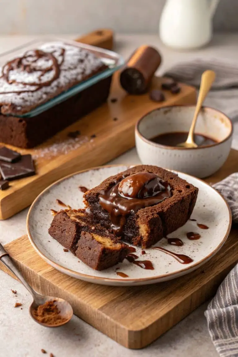 Indulgent Hot Fudge Brownie Bread Recipe