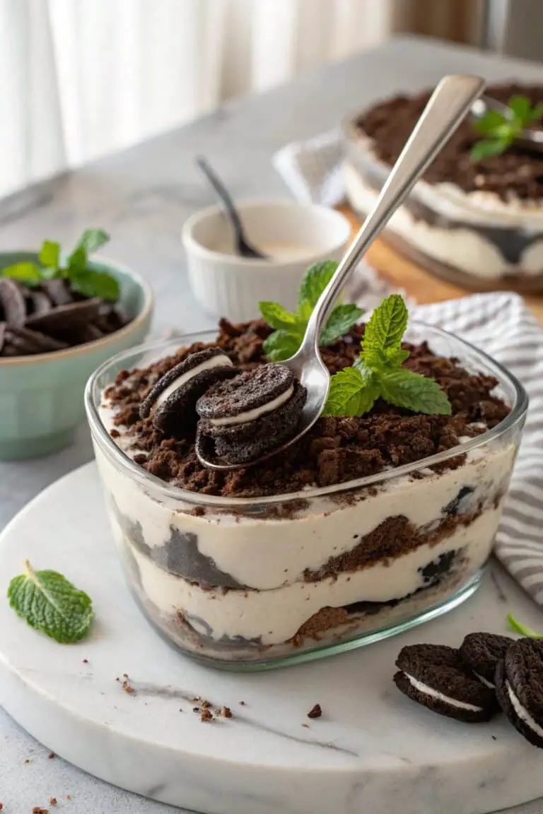 Creamy Oreo Dirt Cake – Delicious Dessert Recipe