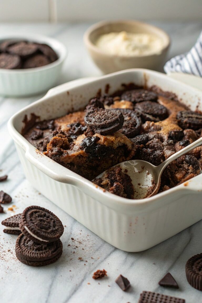 Oreo Dump Cake Easy and Fast Recipe