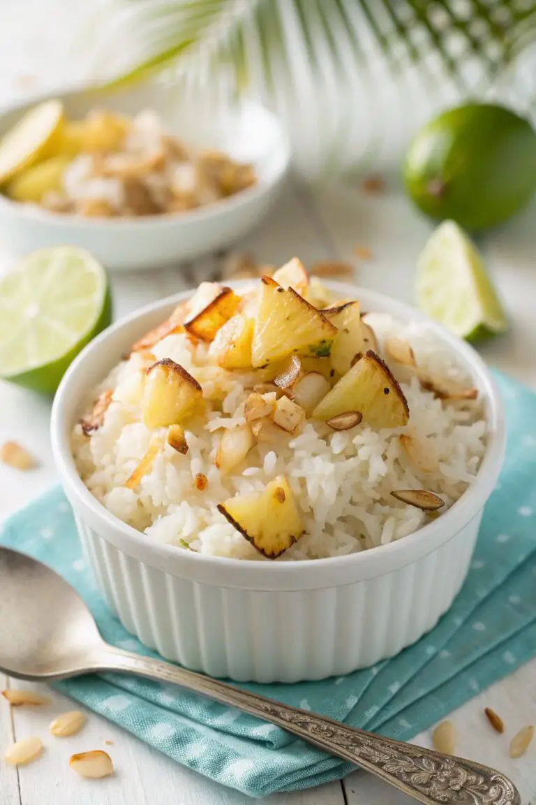 Tropical Coconut Pineapple Rice Recipe