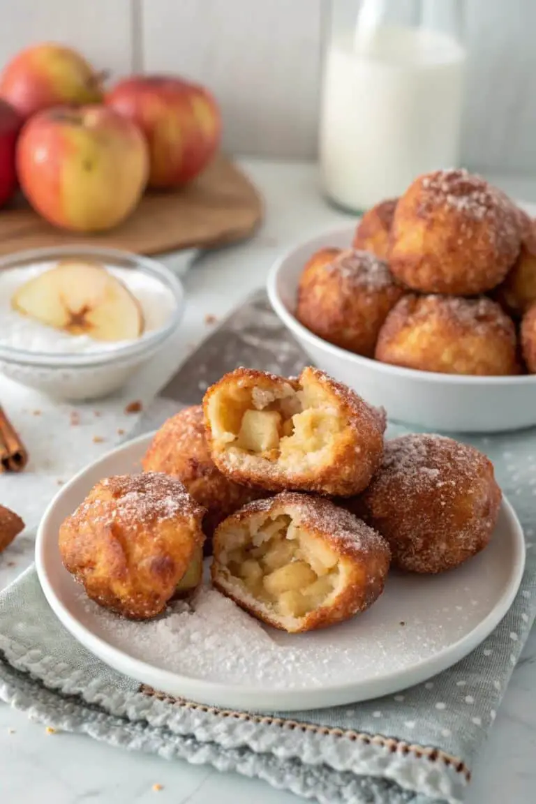 Crispy Apple Fritter Bites Recipe: Perfect Snack