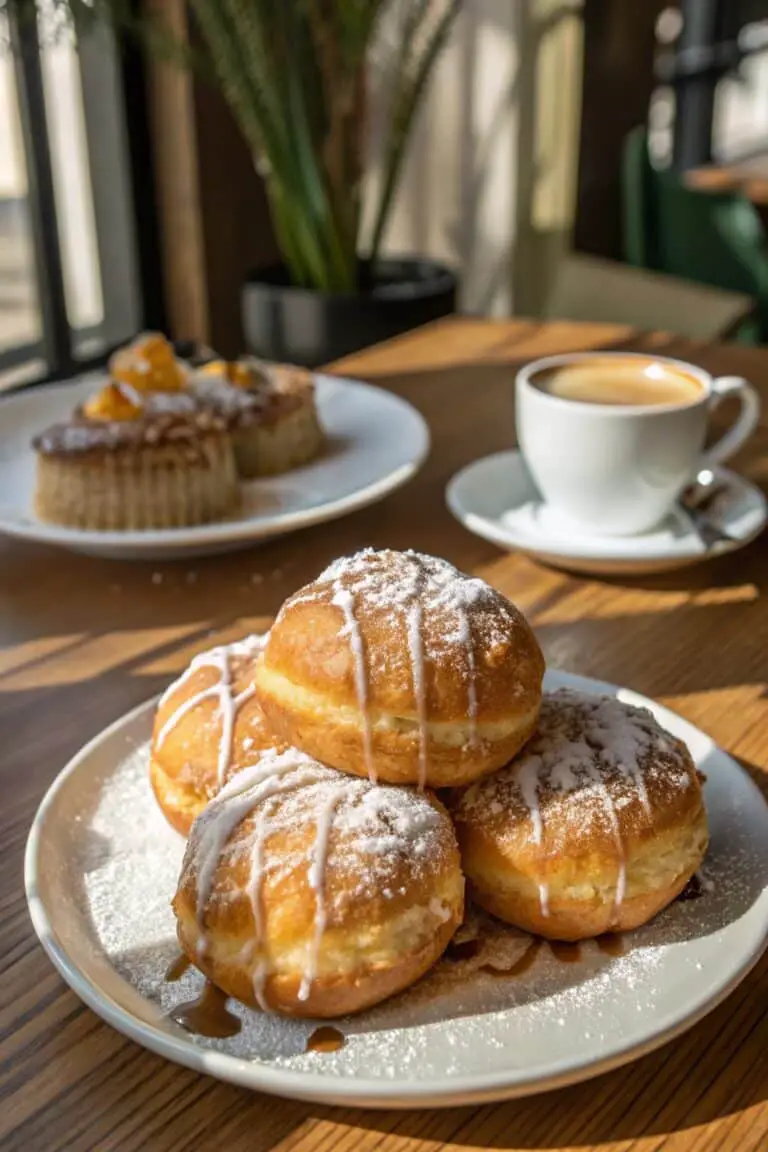 Sweet Glazed Coffee Beignets Recipe Delight