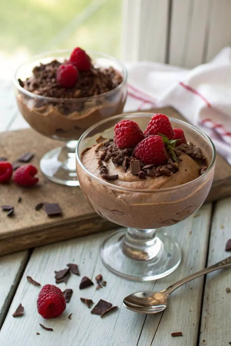 Chocolate Cottage Cheese Mousse Recipe