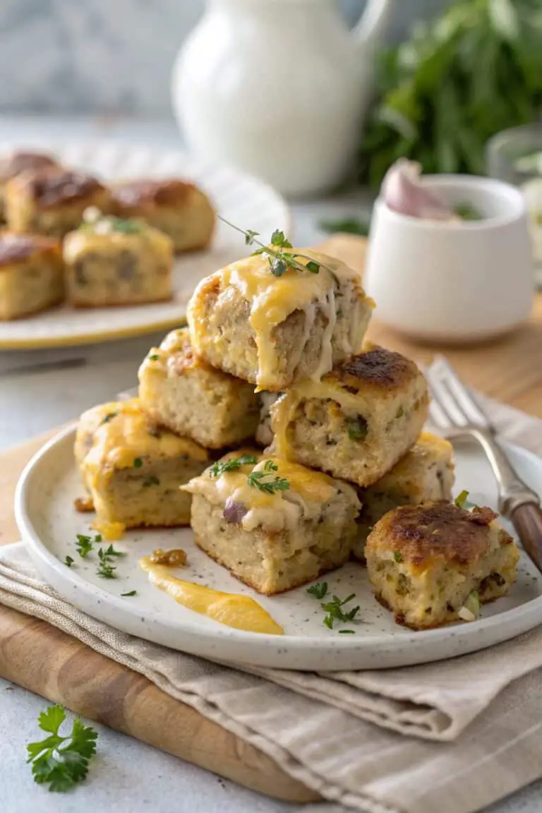 Cheesy Garlic Butter Sausage Bites Recipe: Delicious Appetizers