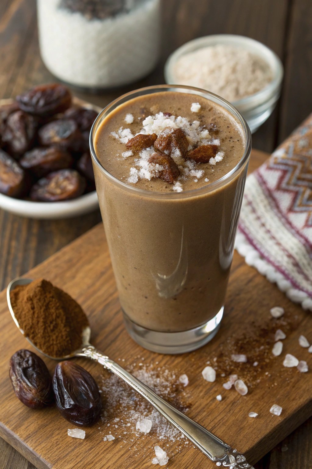 Tahini Date Coffee Smoothie Recipe: A Nutritious Delight