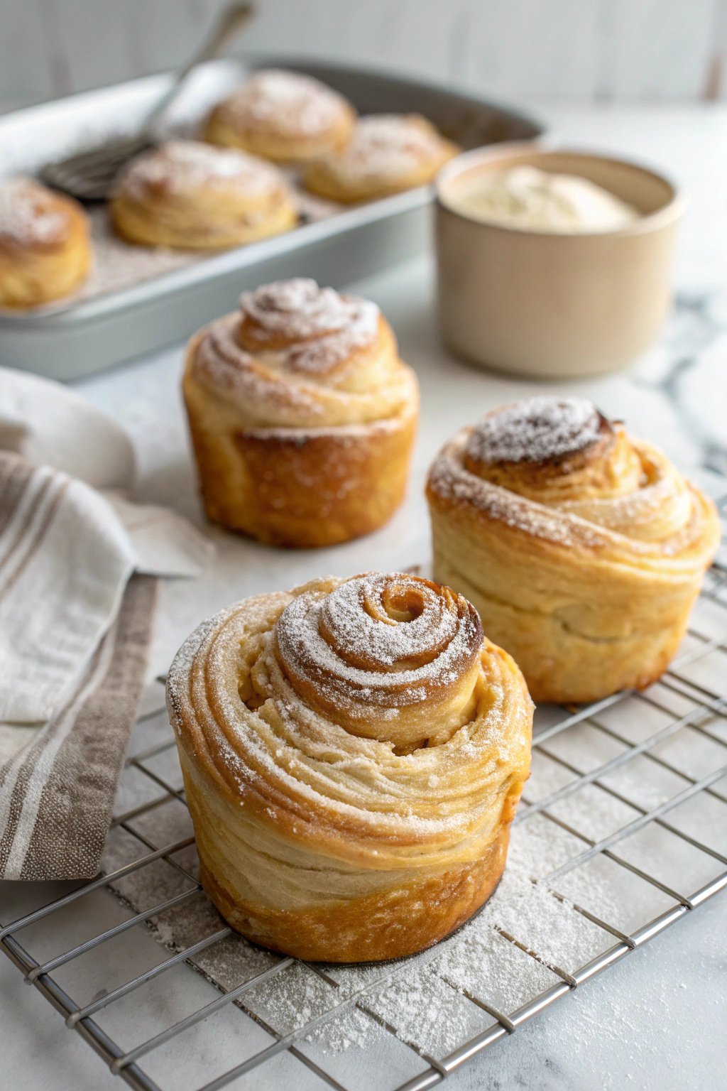 Sweet and Flaky Cruffins Recipe Delight