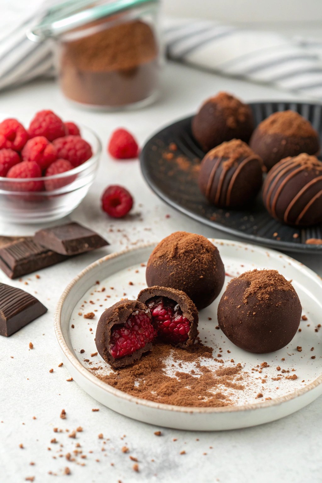 Chocolate Raspberry Truffles Recipe