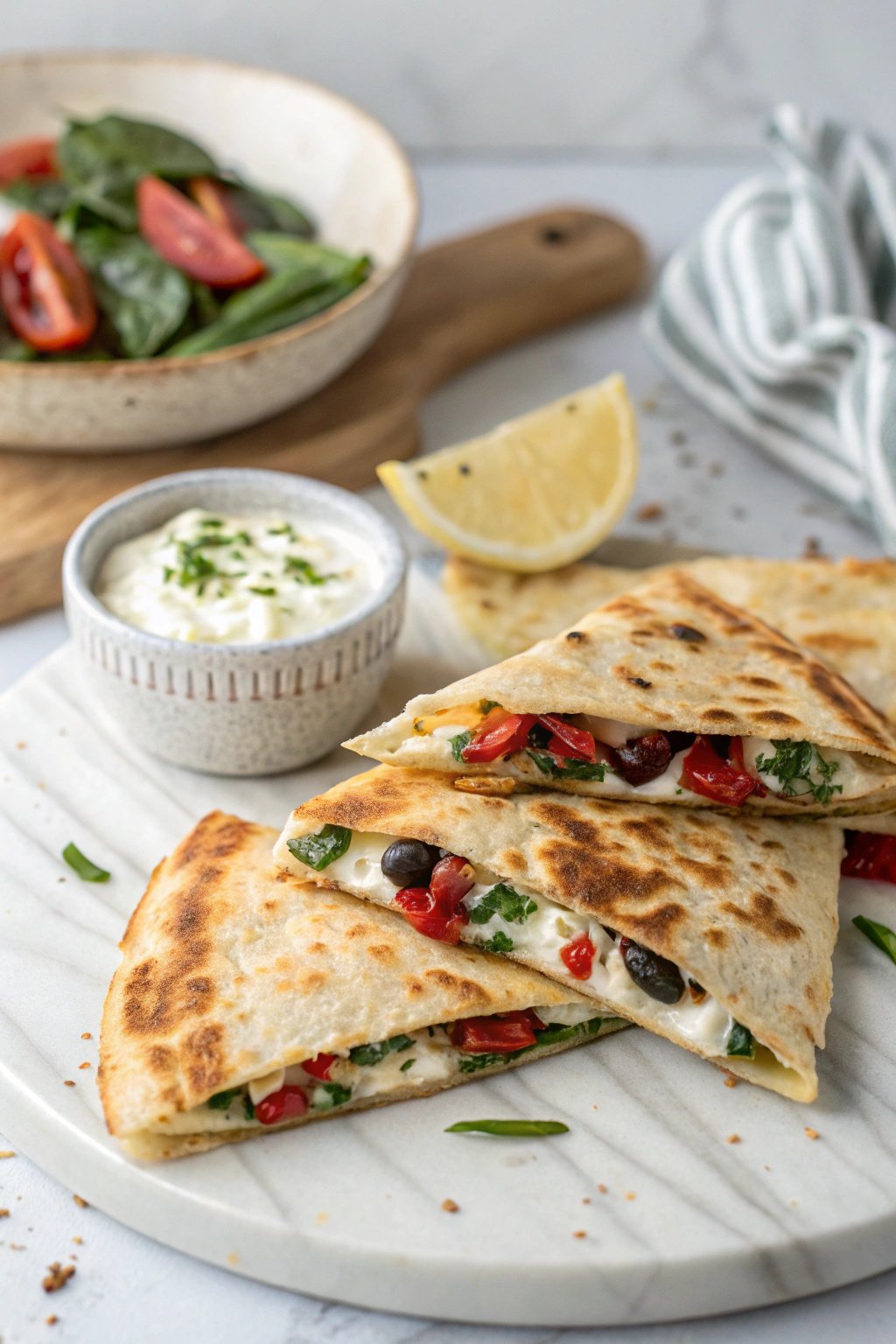 Mediterranean Quesadilla Recipe: Delicious & Nutritious