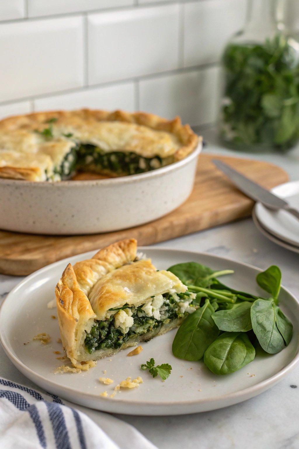 Spinach Stuffed Pie Recipe: Delicious and Nutritious