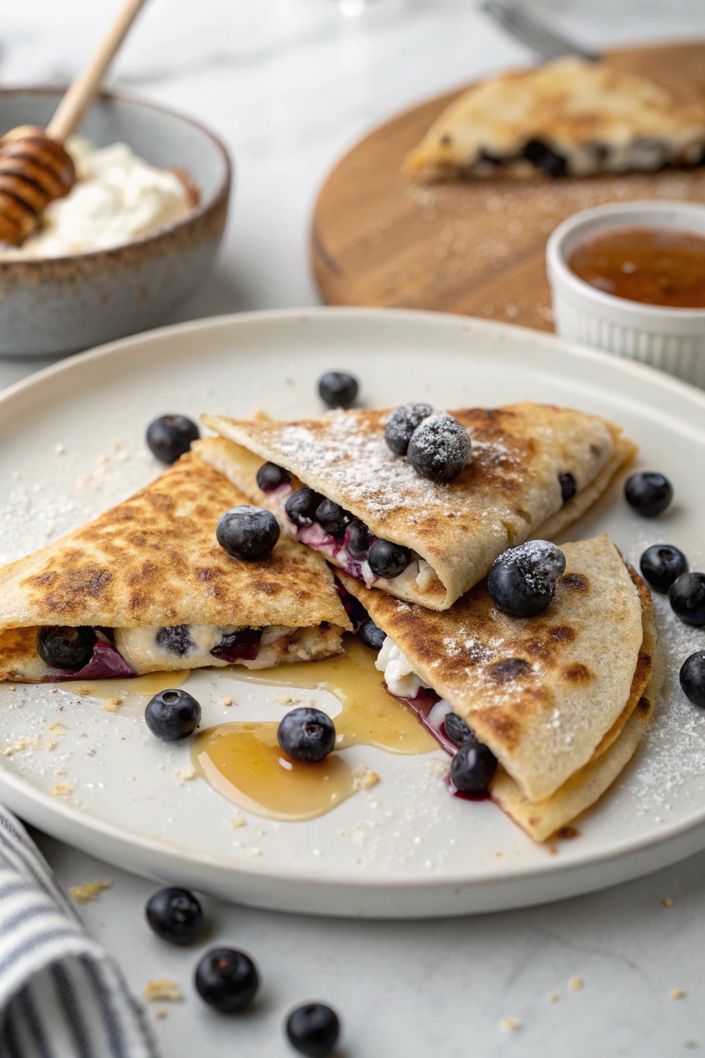 Blueberry Breakfast Quesadilla Recipe: A Delicious Start