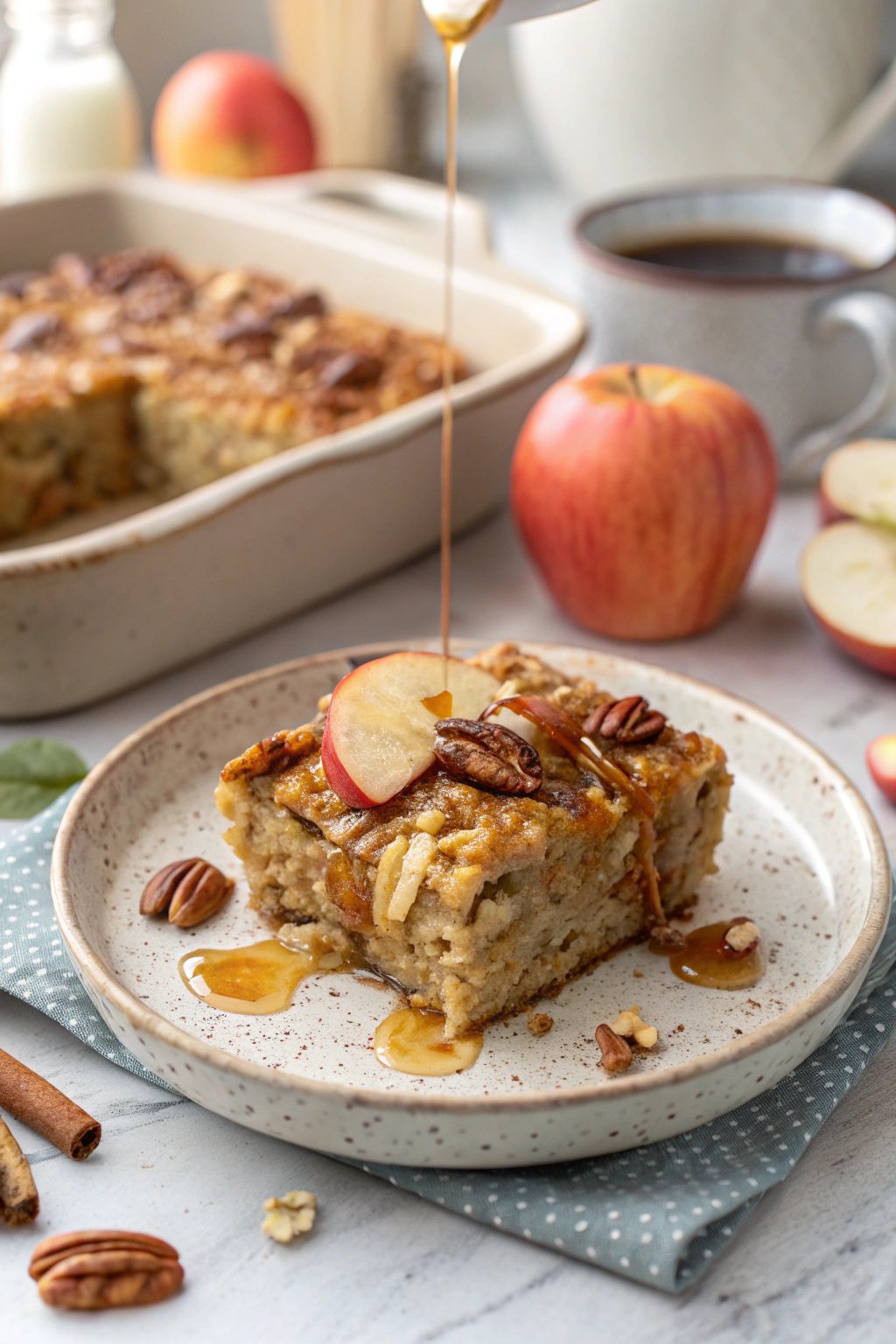 Oatmeal Apple Breakfast Bake Recipe - Nutritious Start