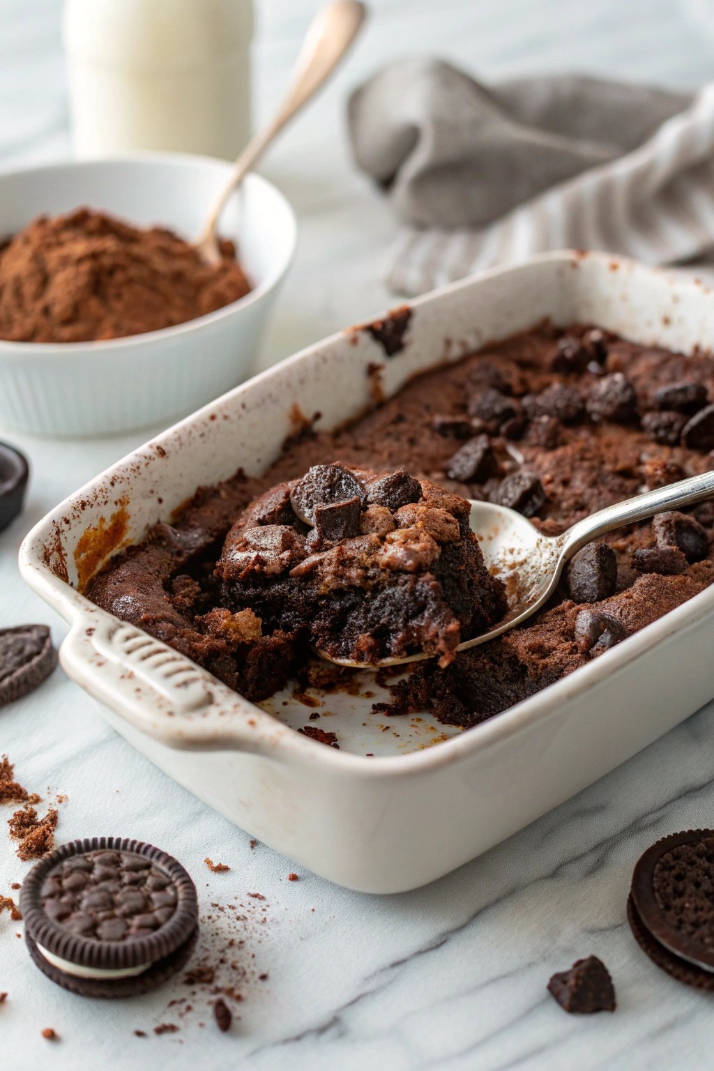 Oreo Dump Cake Easy and Fast Recipe