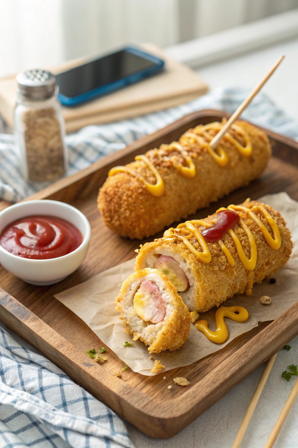 Crunchy Korean Corn Dogs Recipe for a Delicious Snack