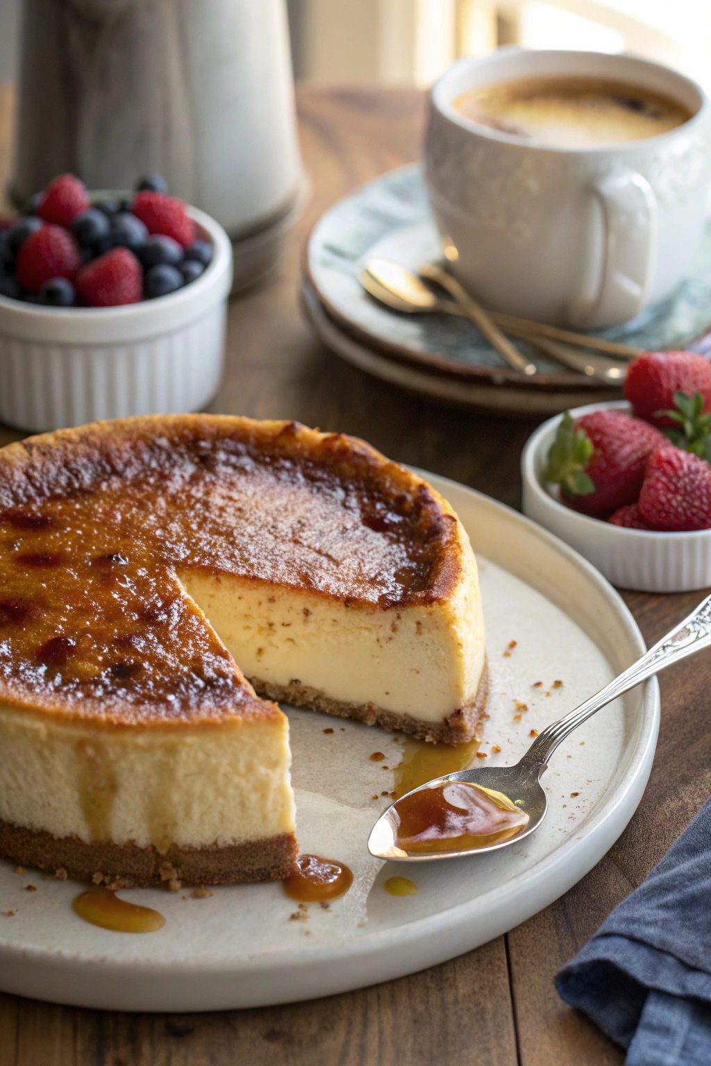 Luscious Creme Brulee Cheesecake: A Decadent Delight