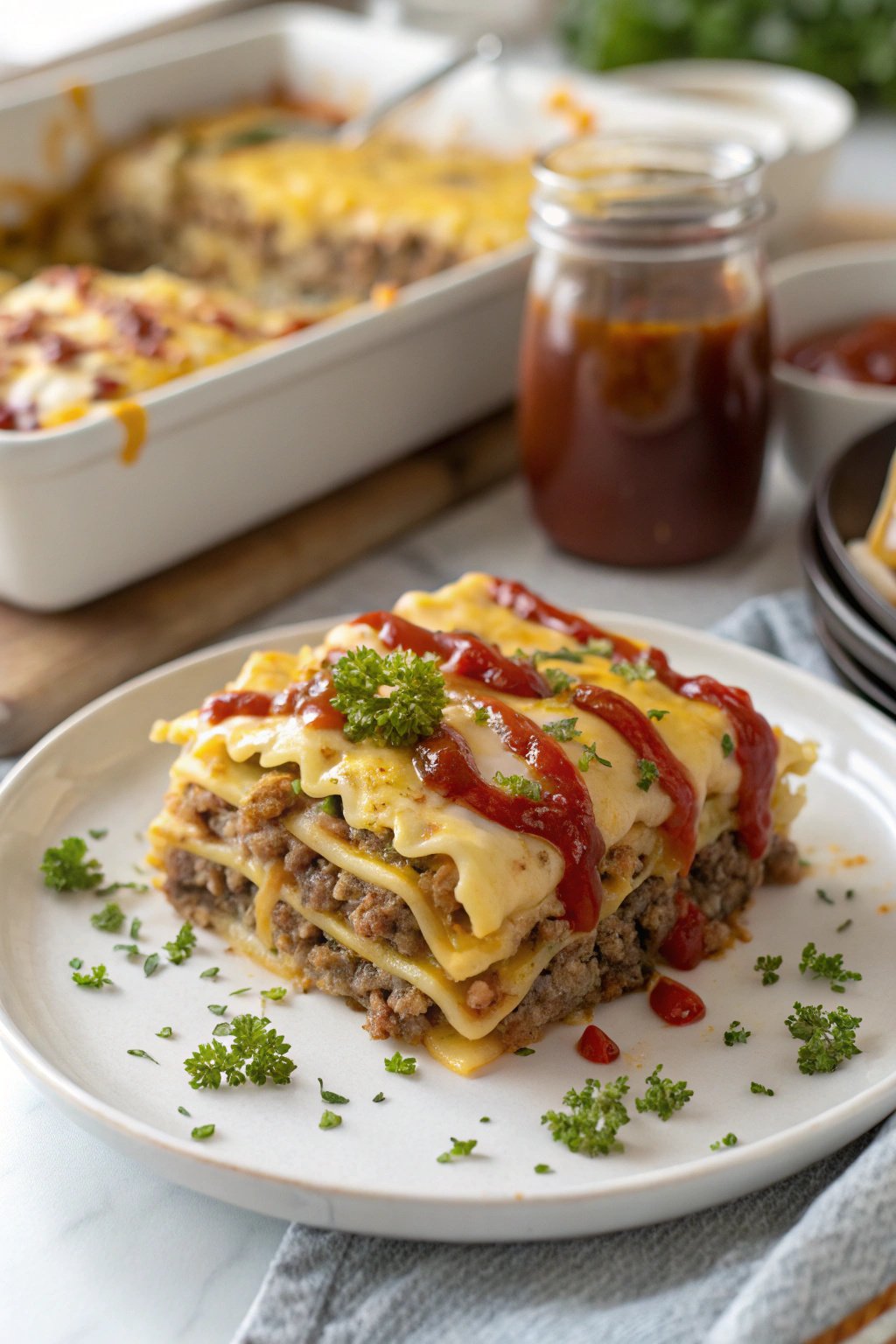 Cheeseburger Lasagna: A Delicious Twist on Classic Comfort Food