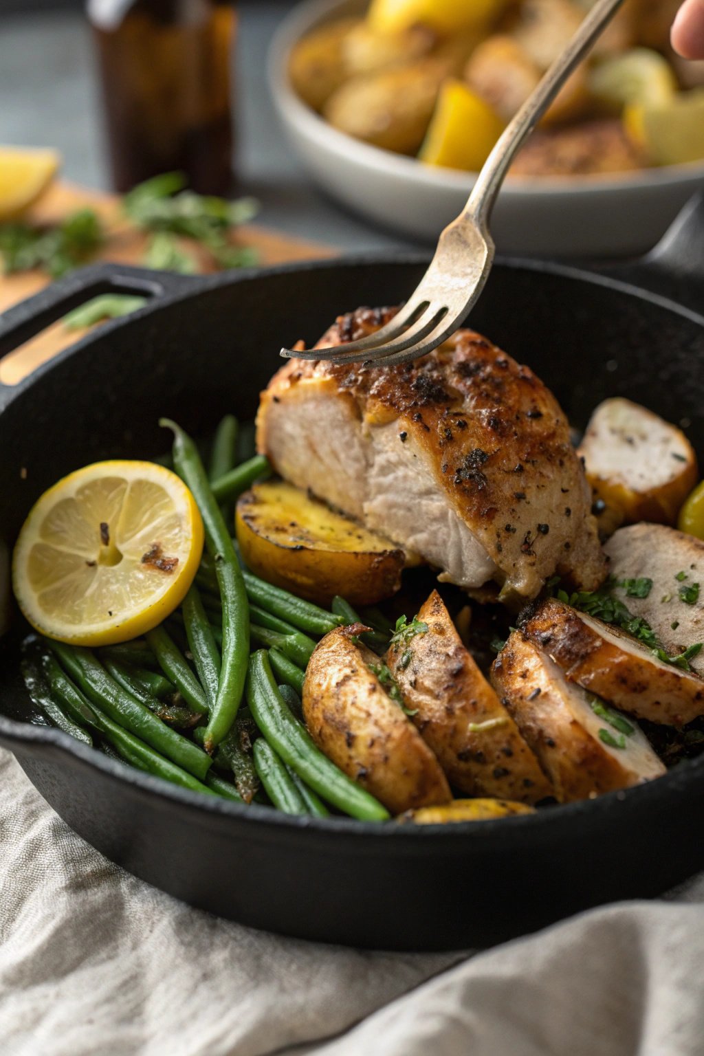 One-Pan Lemon-Pepper Chicken Recipe | Quick & Easy
