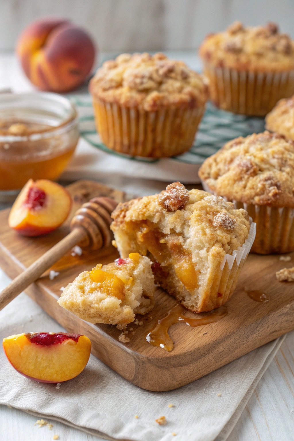 Peach Cobbler Muffins: A Delightful Recipe